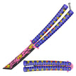 3023-9 Inch Kokushibo Demon Anime Butterfly Knife