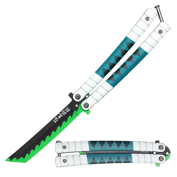 3022-9 Inch Sanemi Demon Anime Butterfly Knife