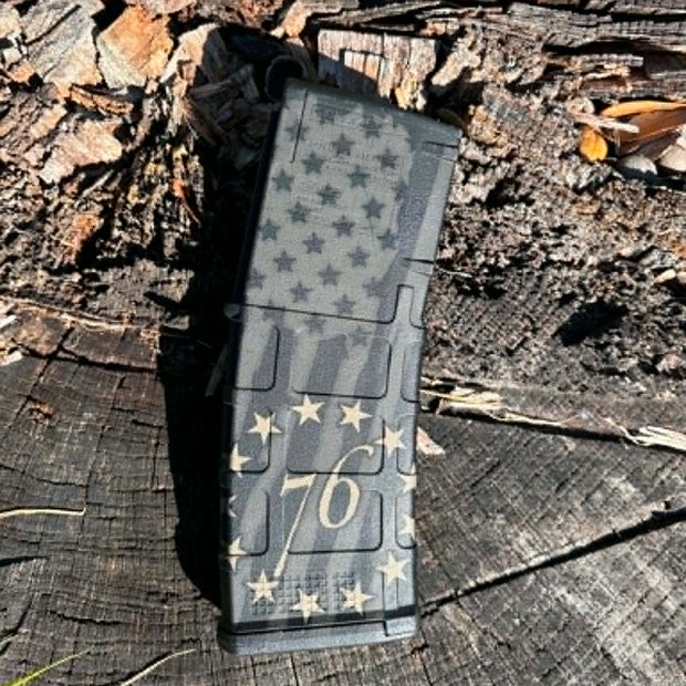 P-mag - Custom engraved - '76