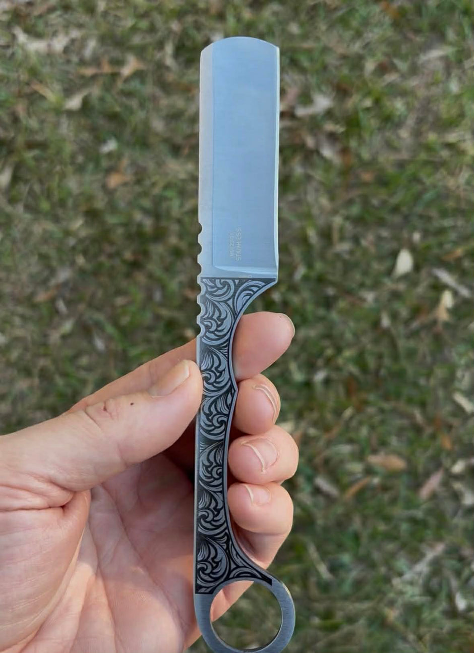 7006- Custom Engraved Razor Knife