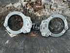 9003- Peerless custom engraved handcuffs finished product