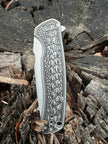 7020 - Custom Engraved Kershaw Scour - Alligator skin