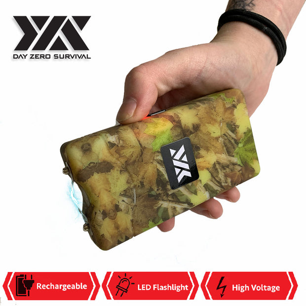 6010-DZS 10 Million Volt Self Defense Fall Camo Stun Gun Rechargeable