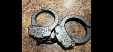 7002- Custom Engraved Peerless handcuffs