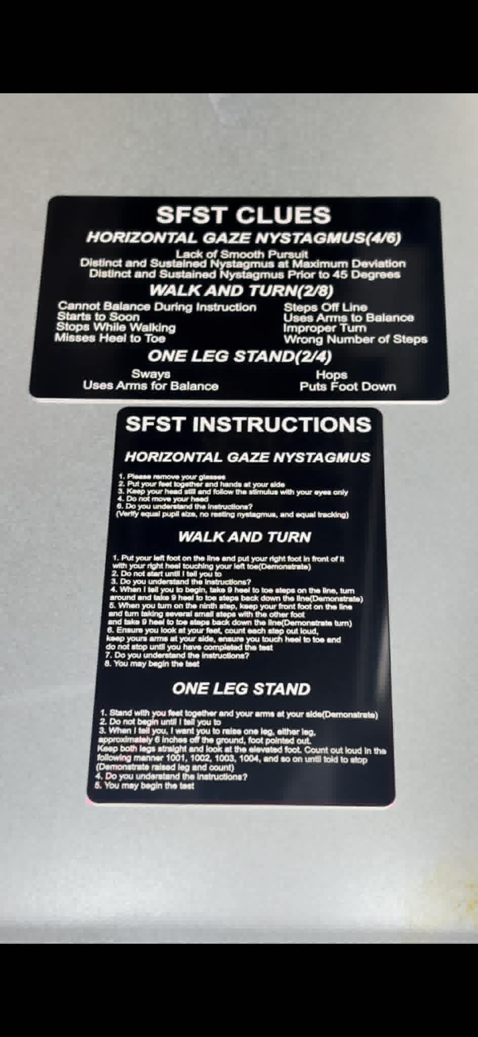 6012- SFST Metal Business Cards