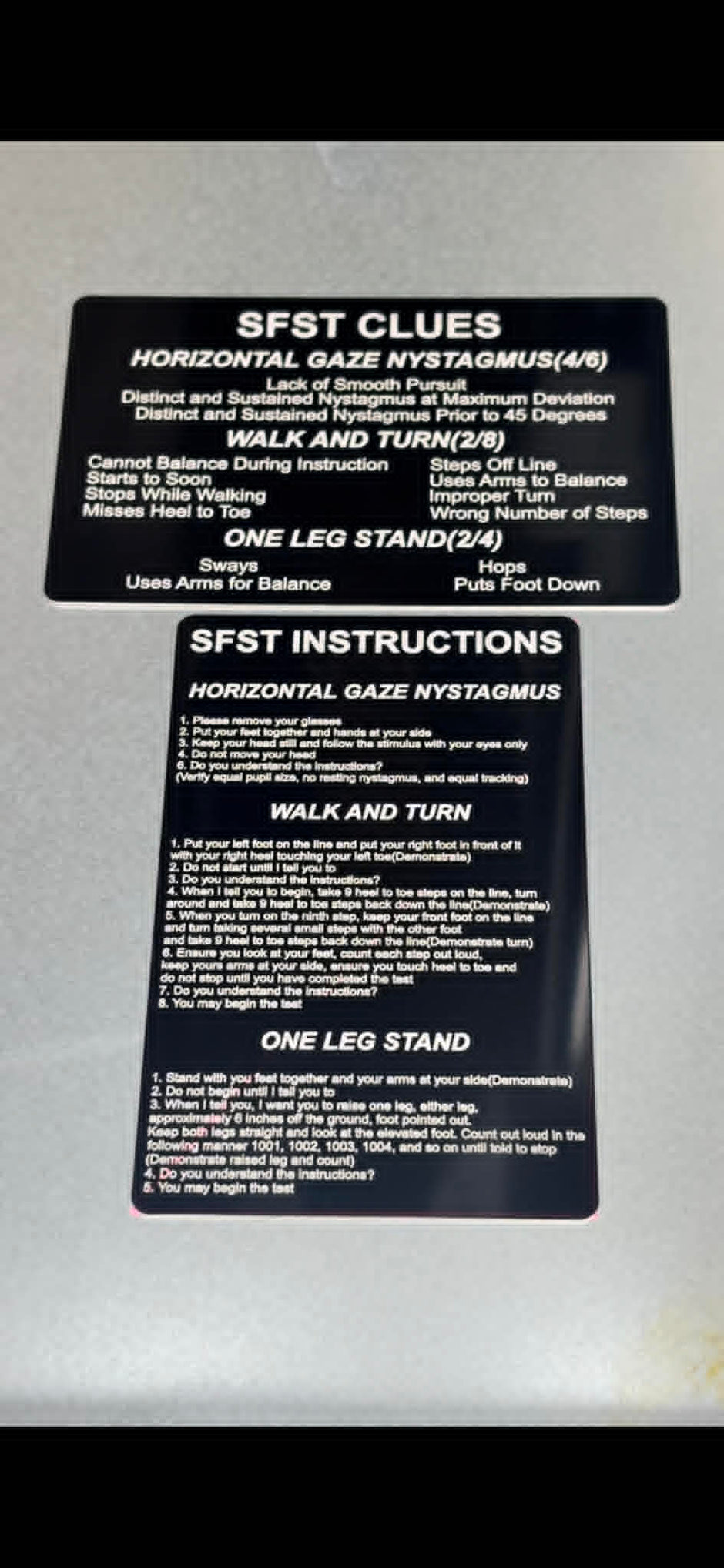 6012- SFST Metal Business Cards